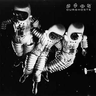 Three astronauts in space